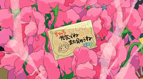 ghibli-collector:The Floral Art Of Studio Ghibli Pt.2