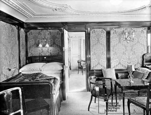 congenitaldisease - A first class cabin on-board the Titanic.