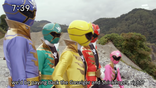 biomic - it’s bonkers that they actually addressed gokaiger’s...