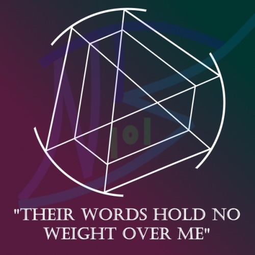 strangesigils - “Their Words Hold No Weight Over Me”Keep this...