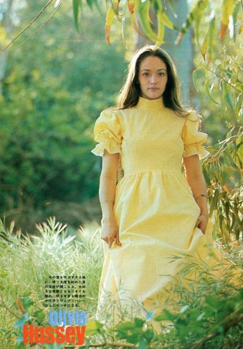 miss-vanilla - Olivia Hussey, 1971.