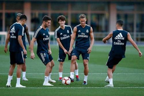 salehmadridista - Real Madrid squad got back down to work as the...