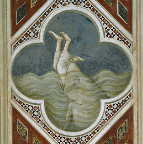gatakka:Giotto di Bondone - “Jonas englouti par la baleine”, ca....