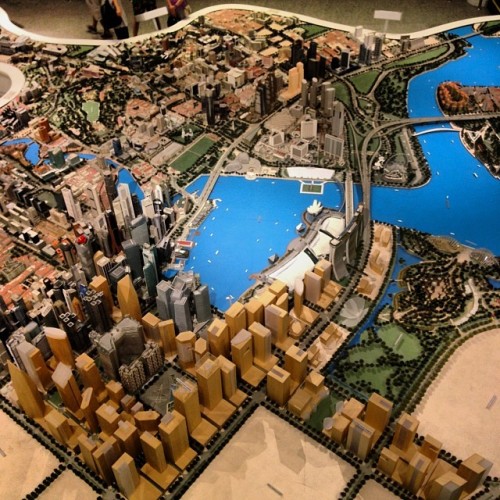 Singapore city model.