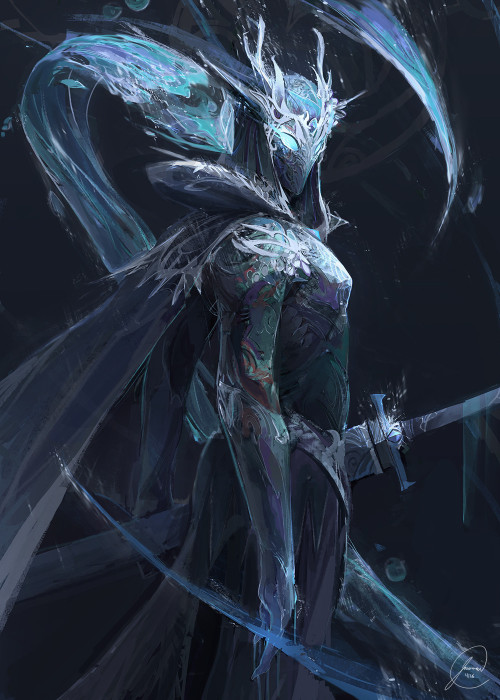 cinemagorgeous - Water Knight by artist Jason Nguyen.