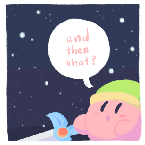 cinderoo:the final blow to a kirby final boss“and then what?”