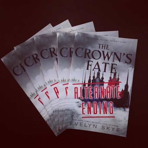 Do you want a copy of the Alternate Ending to THE CROWN’S...