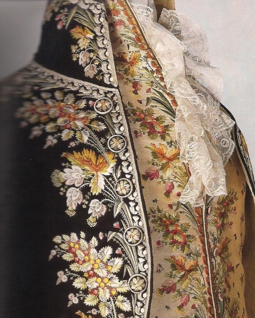 historyfan:Two similarly embroidered gentleman’s...