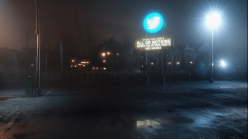 mymodernmet - Illuminated Signs Ironically Reveal the Antisocial...