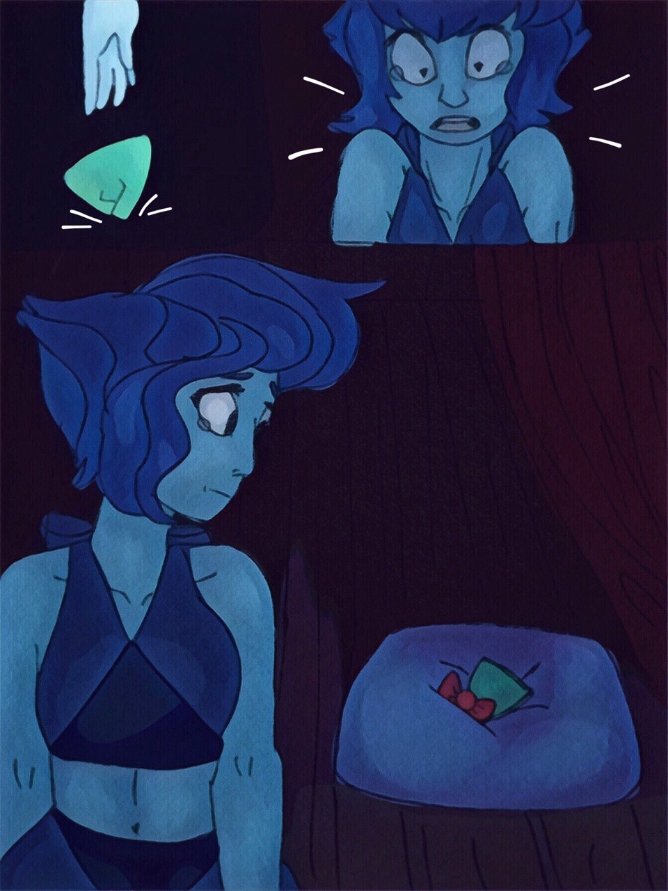 Kinda rushed because I didn’t wanna miss the first day @lapidot-angst-week