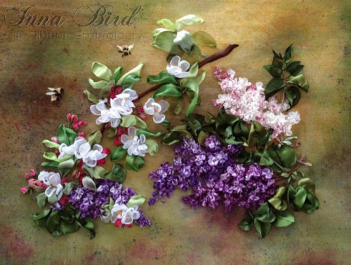 sosuperawesome - Silk Ribbon Embroidery, by Inna Bird on...
