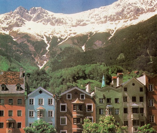 retrospectia:Houses in Innsbruck, Austria.  From Creative...