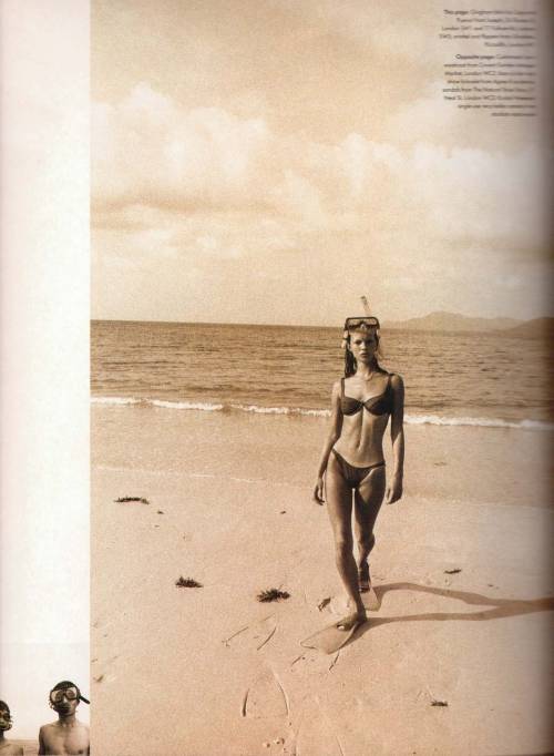 fmrbyfmr - Kate Moss by Corinne Day “Borneo”, The Face August...