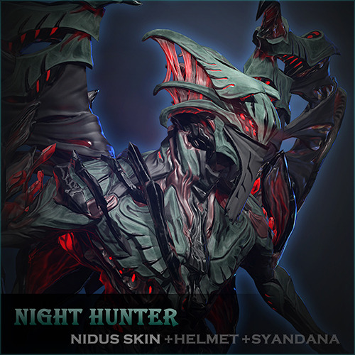 kela-de-thot - Mz-3 - Night Hunter Nidus Skin, Helmet, &...
