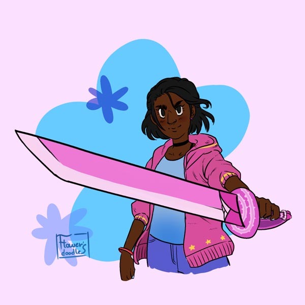 Older Connie ready to fight!