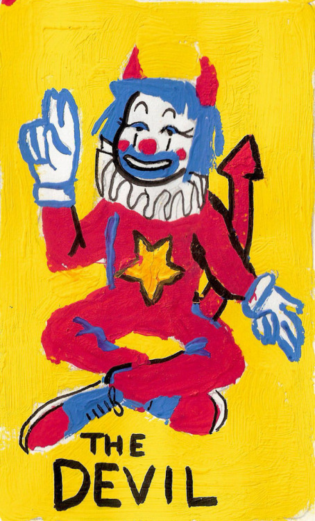 sublimelizard:clown tarot