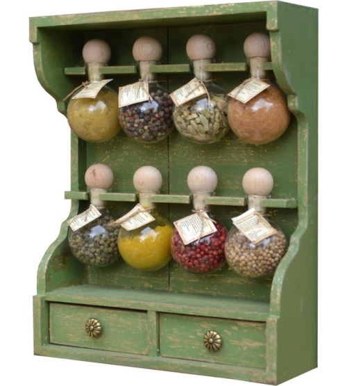 a-magpie-witchling - sosuperawesome - Glass Bubble Spice Racks, by...