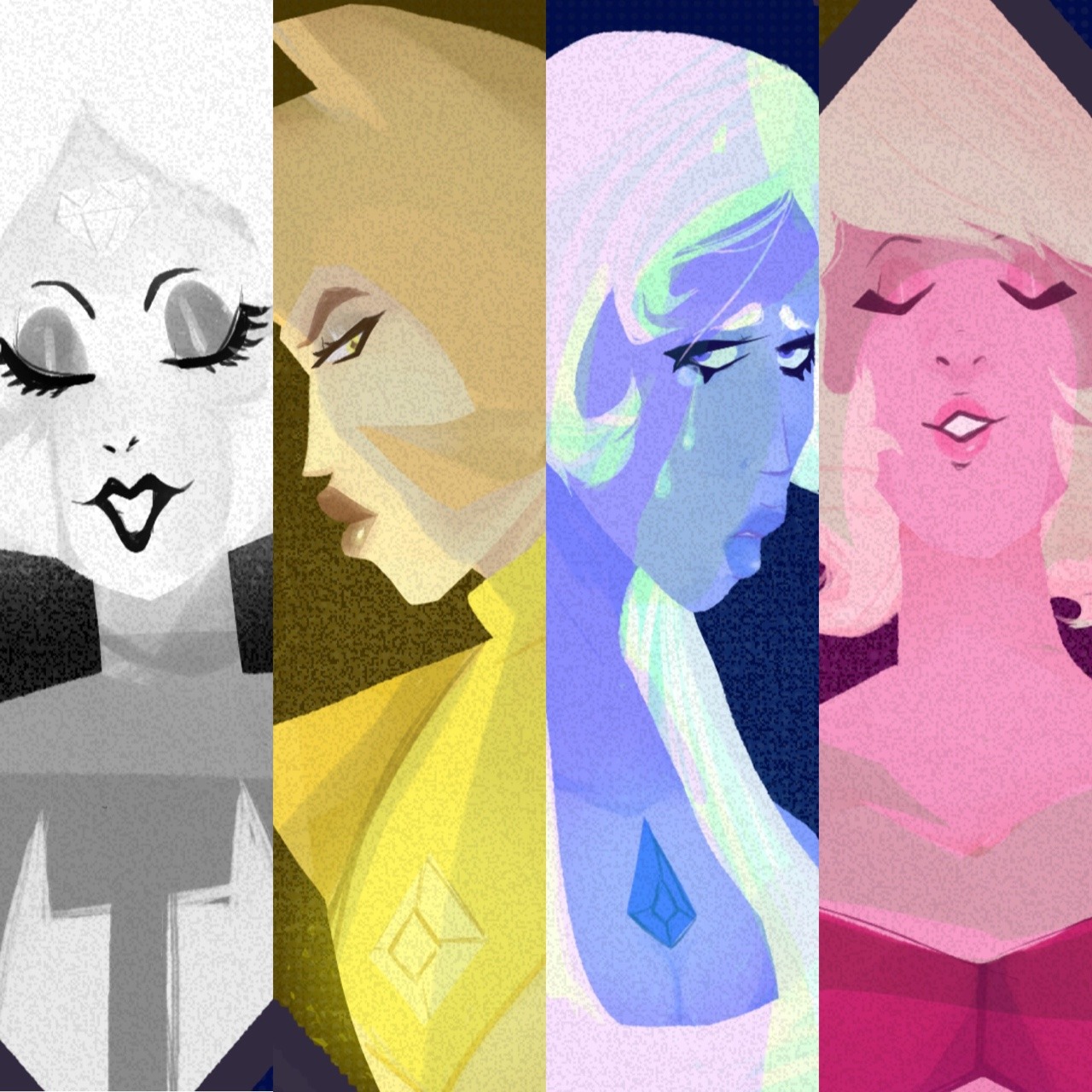 THE DIAMOND AUTHORITY… since all the diamonds’ designs were finally released I felt like redrawing a piece from last year! im super happy with how it came out…. my phone crashed a couple times towards...