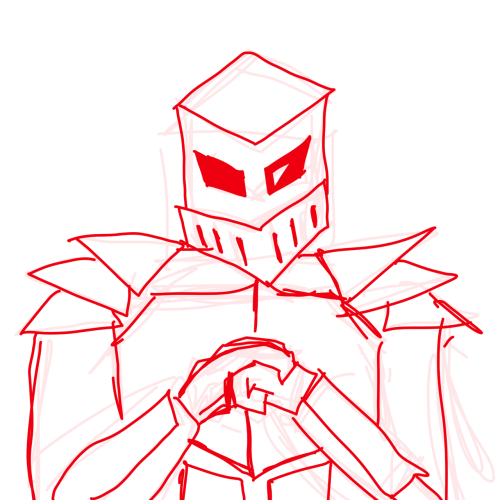 averysoggylampshade:A very quick fight knight doodle for all...