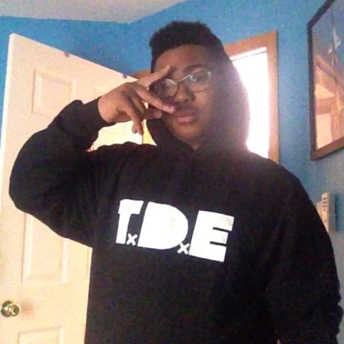 S/O to @youngforever1011 for making the T.D.E hoodie check him...