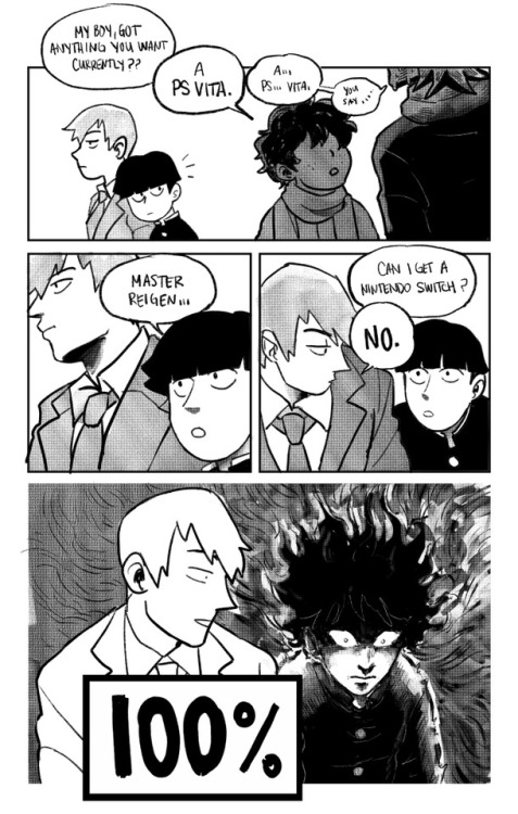 luoiae - in the end, mob’s still a kid. sometimes its hard to...
