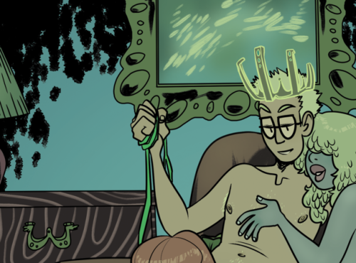 full art for an EXTRAORDINARILY NSFW minicomic I illustrated for...