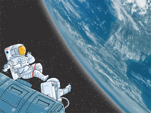 Illustrating The Official Astronaut S Handbook
