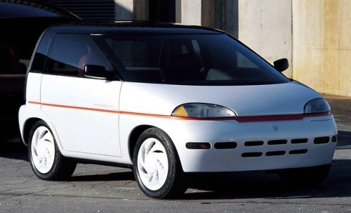 carsthatnevermadeitetc - Plymouth Voyager III Concept, 1989. A...