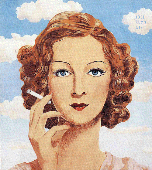 joelremyj222rgif - RENÉ MAGRITTE  Georgette Magritte  (1934)