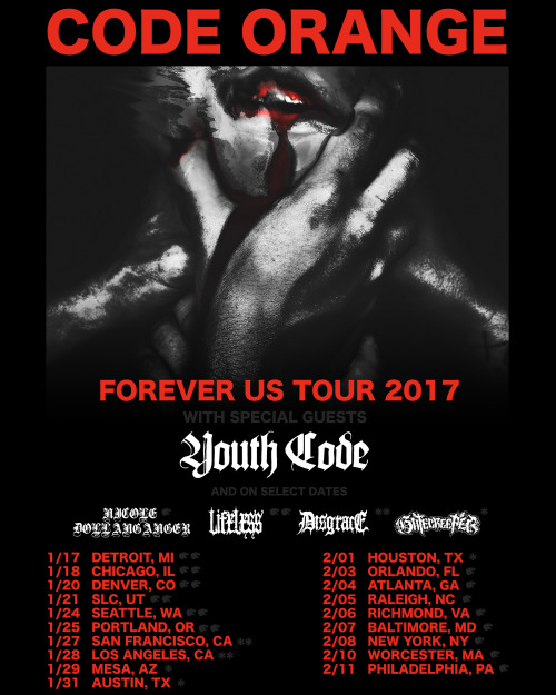 the “Forever” US tour 2017 starts January 17th with...