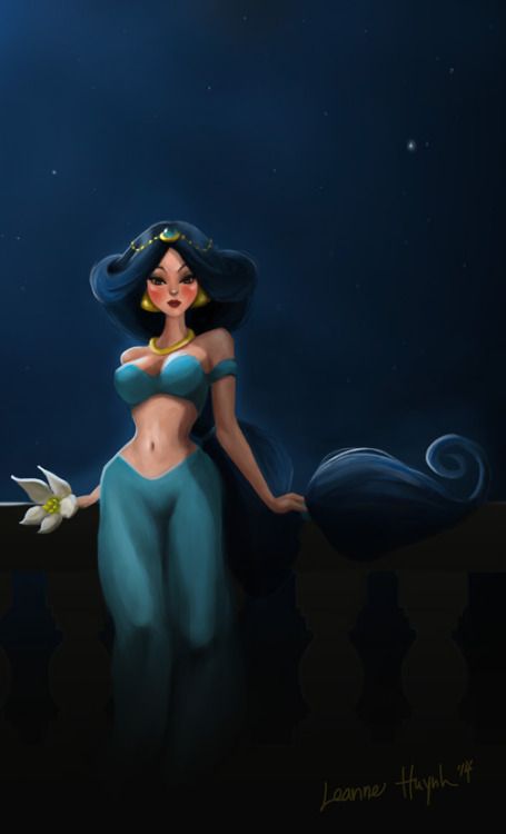 princessesfanarts - Jasmine by faedri