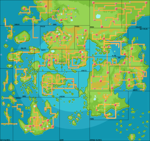 thebuttkingpost - mapsontheweb - All the Pokemon game maps...
