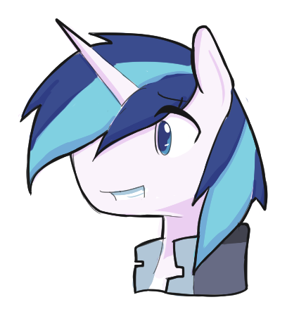 A very rough style test for Shining Armor in the future.
