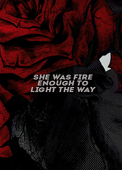 oldnorseisa - She was fire enough to light the way and burn...