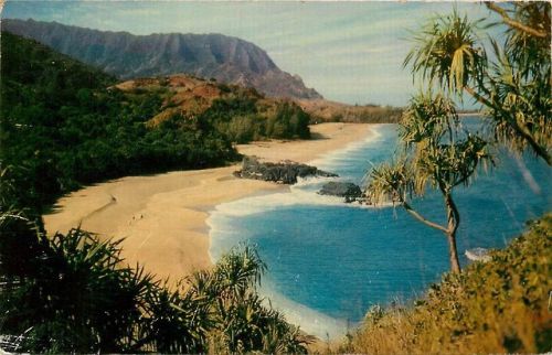 apeninacoquinete - Lumahai Beach, 1954
