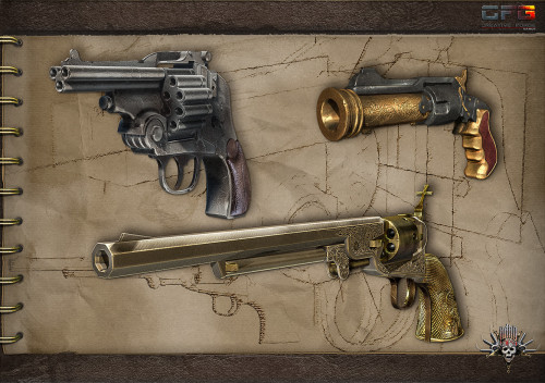 mindingmymonsters - A sample of the great gun designs and...