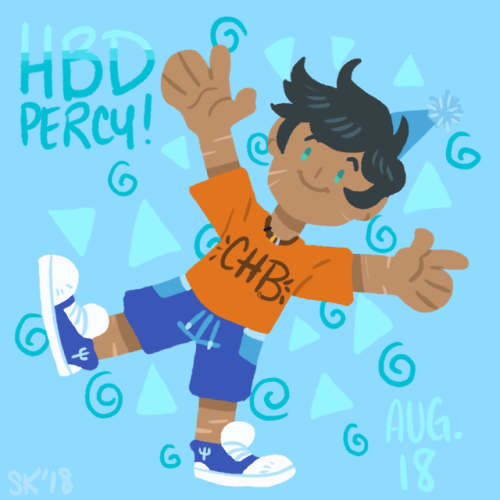 shelbyecandraw - What day is today It’s Percy’s Birthday What a...