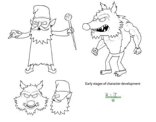 Next cartoon is gonna have werewolves & goblin...