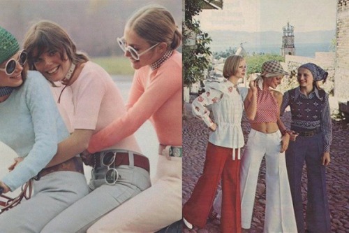 long70s - WOMEN’S FASHION TRENDS 1971/75