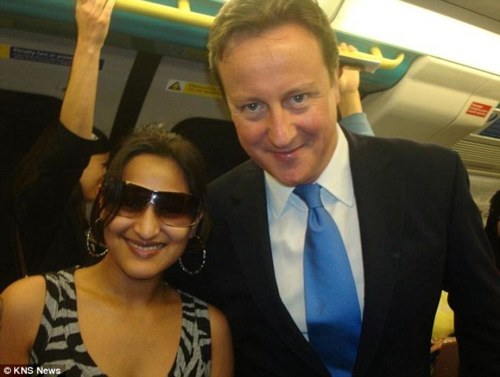 David Cameron venture’s down underground to join the...