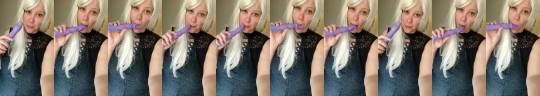 Thesexychubbs:  Watch Me Cum All Over My Pretty Purple Vibrator ~   New Vid Available