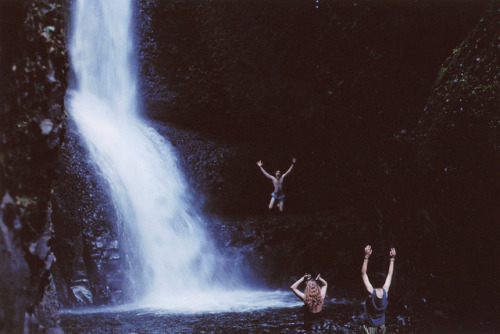 I always feel this way in the presence of a waterfall.