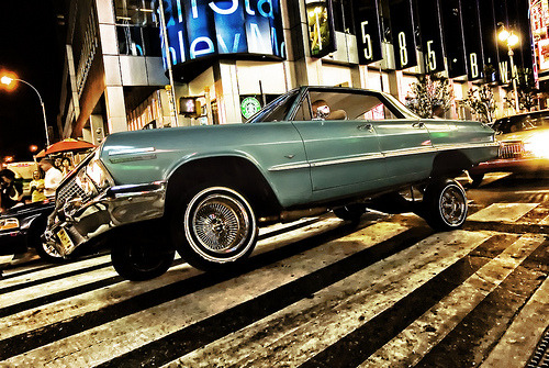 The 64 Impala dancin in the streets 