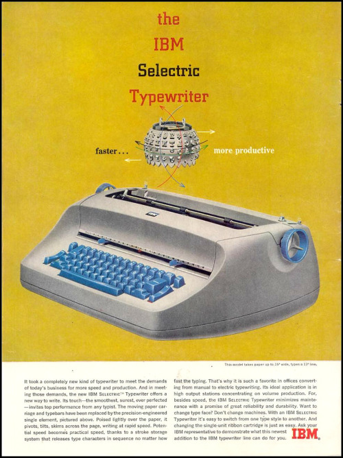 melbietoast - IBM Selectric Typewriter (introduced in...