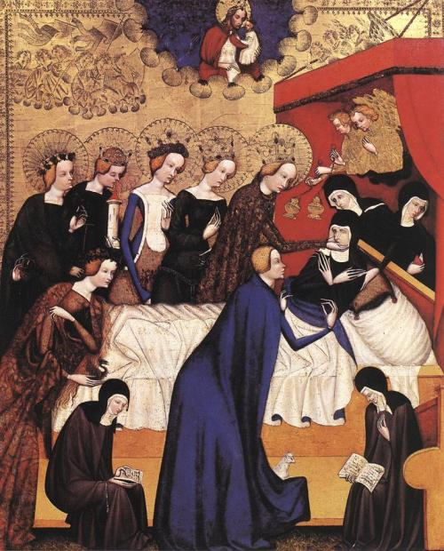 shuddhi - MASTER of HeiligenkreuzThe Death of St. Clare1410