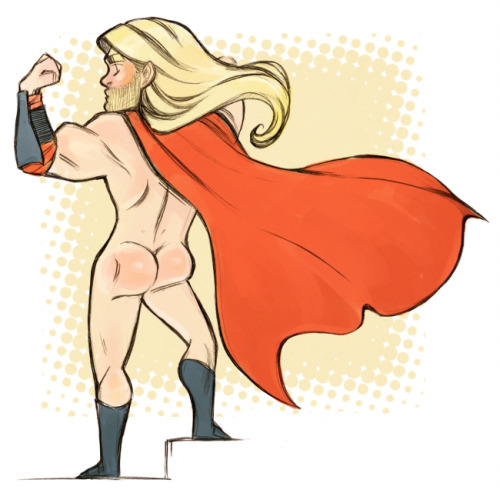 sjmillerart - my buddeh Gato wanted a Thor buttand I was...