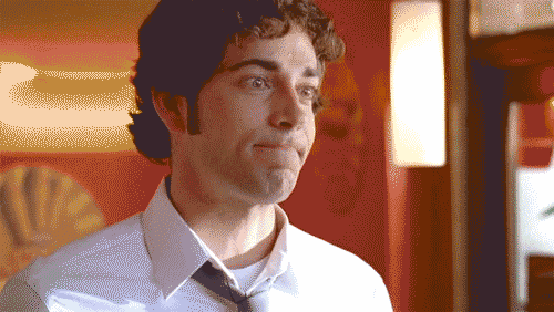 Image result for Chuck Bartowski annoyed gif