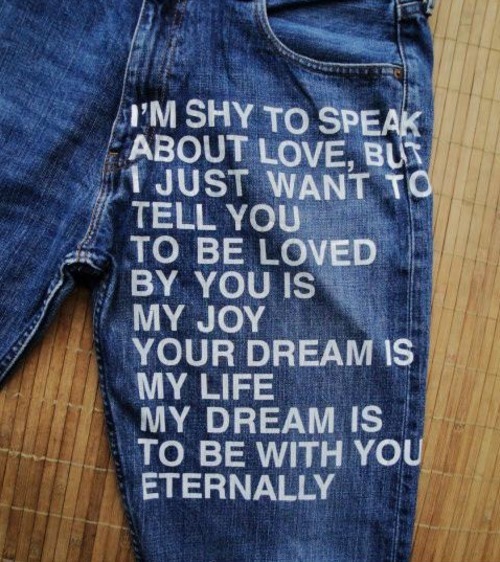 lacollectionneuse - jeans with typography • junya watanabe MAN x...