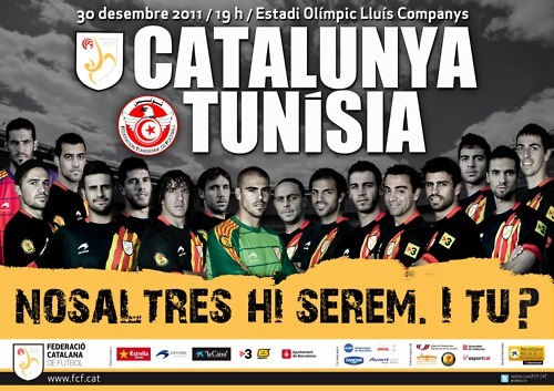 Catalunya’s Annual Match. Professionals from six clubs playing for their heritage. Victor Valdés: “You will be unstoppable”
Xavi: “You make the difference”
Gerard Piqué: “The superstars are you”
Carles Puyol: “We play for you”
Andreu Fontas: “We are...