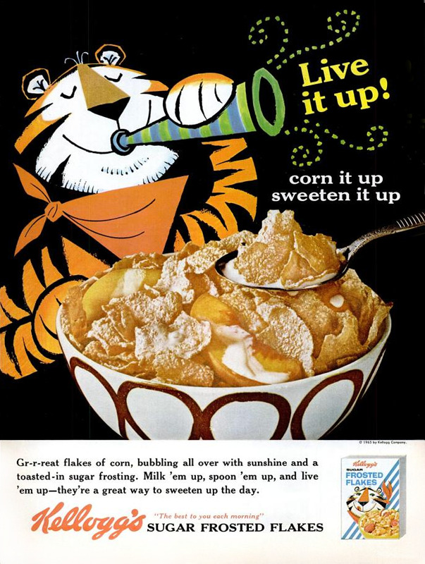 Kellogg's Sugar Frosted Flakes - 1965